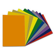 Hojas de colores